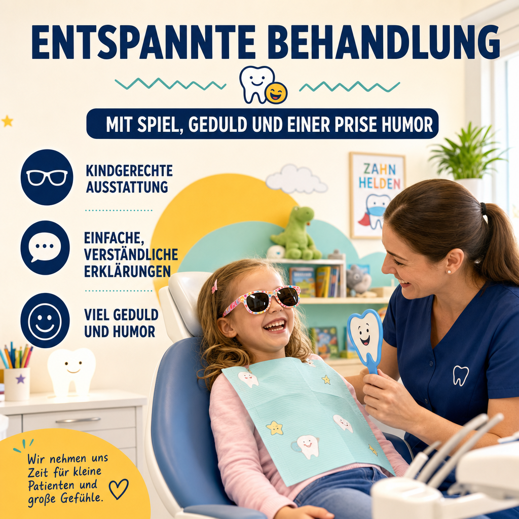 Beitragsbild: Entspannte Behandlung durch Spiel & Empathie